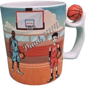 Mug sur le Basket