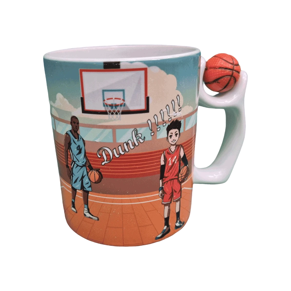 Mug sur le Basket