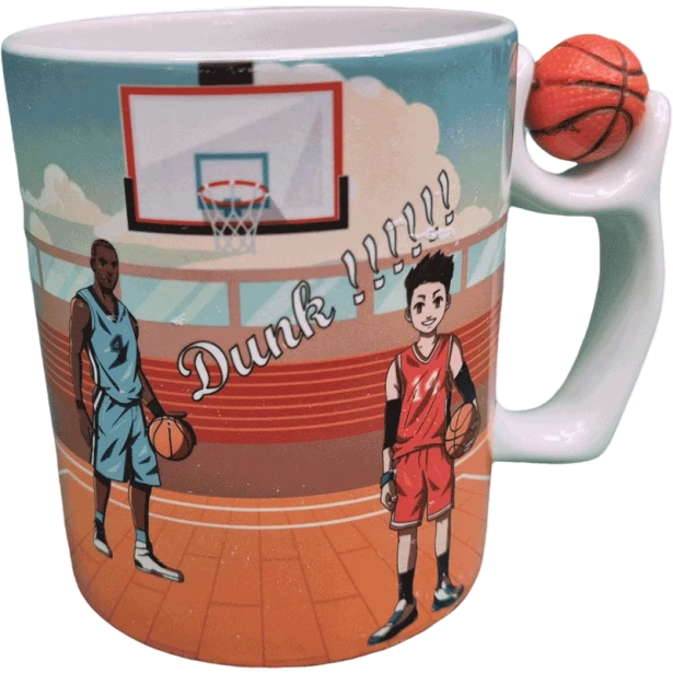 Mug sur le Basket