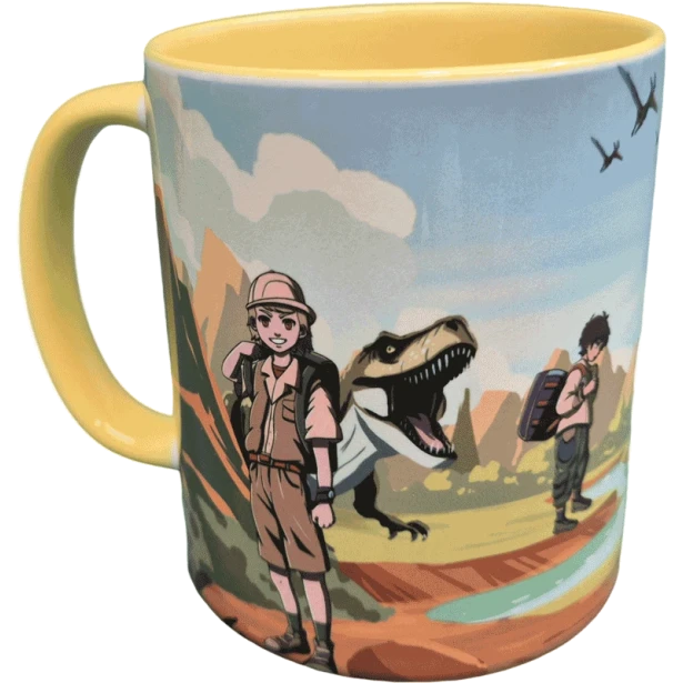 Mug sur les Dinosaures