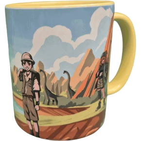 Mug sur les Dinosaures