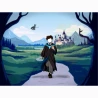 Puzzle Sorcier en carton - 130 pièces - Format A3