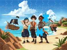 Puzzles Pirates Personnalisés - Cadeaux et Souvenirs Uniques - Fête Perso